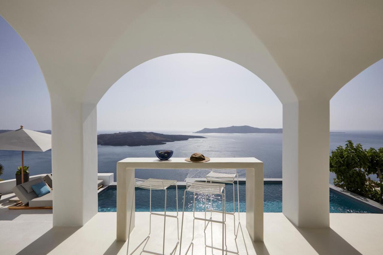 Inspire Santorini Luxury Villas 费拉 外观 照片